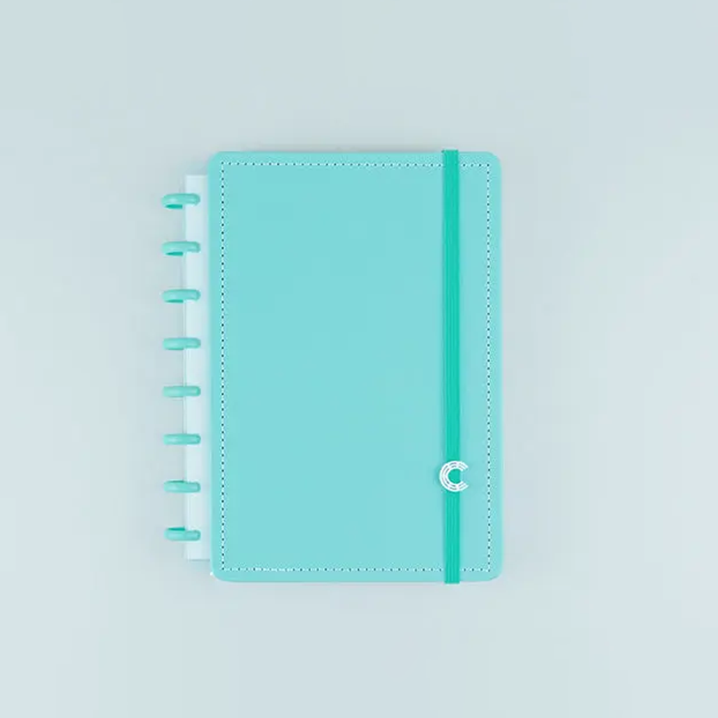 Caderno A5 - Caderno Inteligente - All Aquamarine 80 Folhas 90g/m²