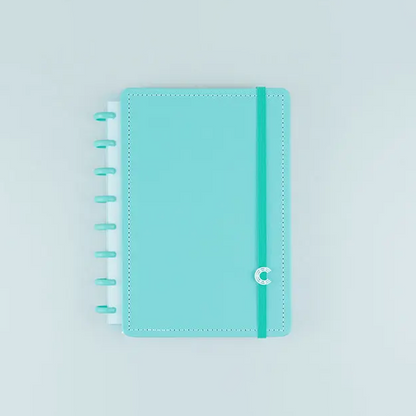 Caderno A5 - Caderno Inteligente - All Aquamarine 80 Folhas 90g/m²