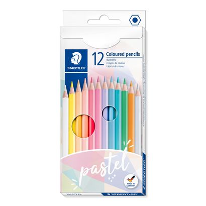 Lápis de Cor - Staedtler - Pastel Caixa c/ 12 cores