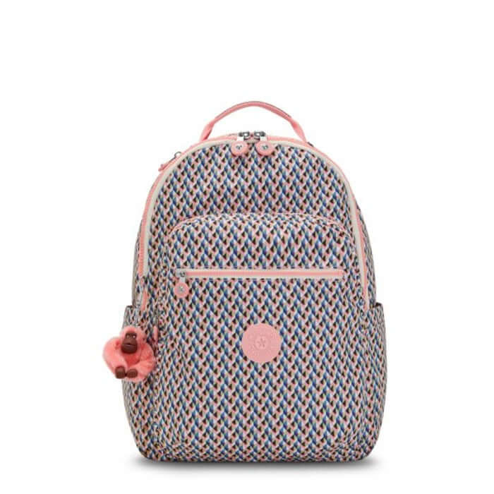 Mochila Seoul - Kipling - Girly Geo