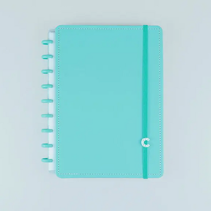 Caderno Médio - Caderno Inteligente - All Aquamarine 80 Folhas 90g/m²