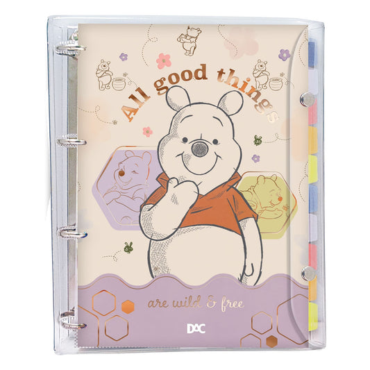 Caderno Argolado Universitário - DAC - Winnie the Pooh