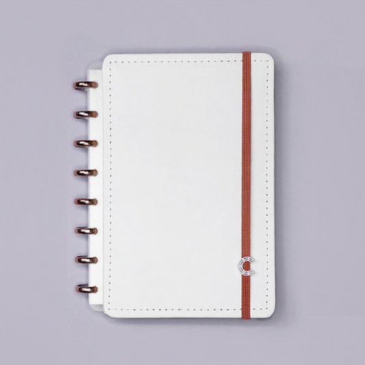 Caderno A5 - Caderno Inteligente - Deluxe All White