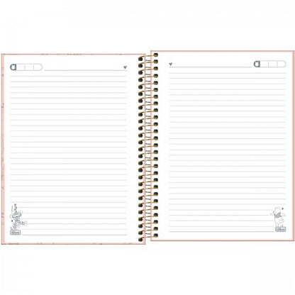 Caderno Colegial - Tilibra - Pooh  c/ 80 Folhas