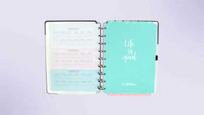 Planner Permanente - Caderno Inteligente - Grey Glam 93 Folhas 120g/m²