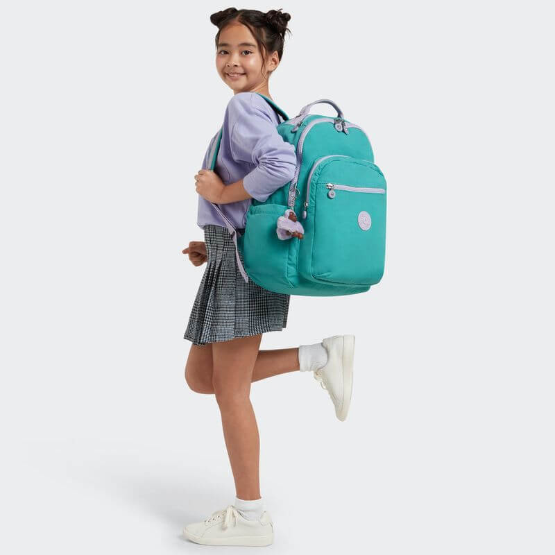 Mochila Seoul - Kipling - Surfer Blue C