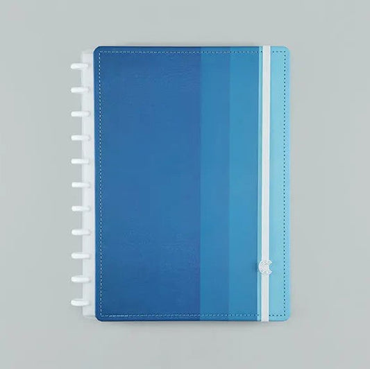 Caderno Grande - Caderno Inteligente - Blue Creative Journal By Miguel Luz 80 Folhas 90g/m²