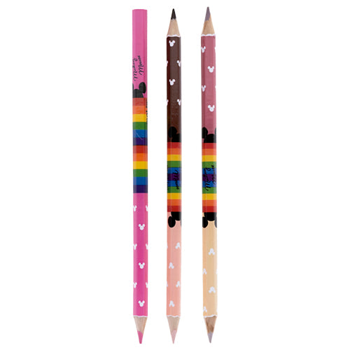 Lápis de cor - Molin - Mickey Pride Collection 12 Cores + 6 Tons de Pele