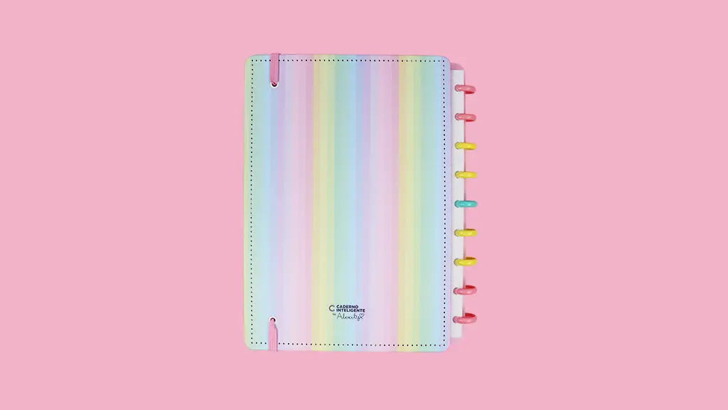 Caderno Médio - Caderno Inteligente - Felicity By Alexity 80 Folhas 90g/m²