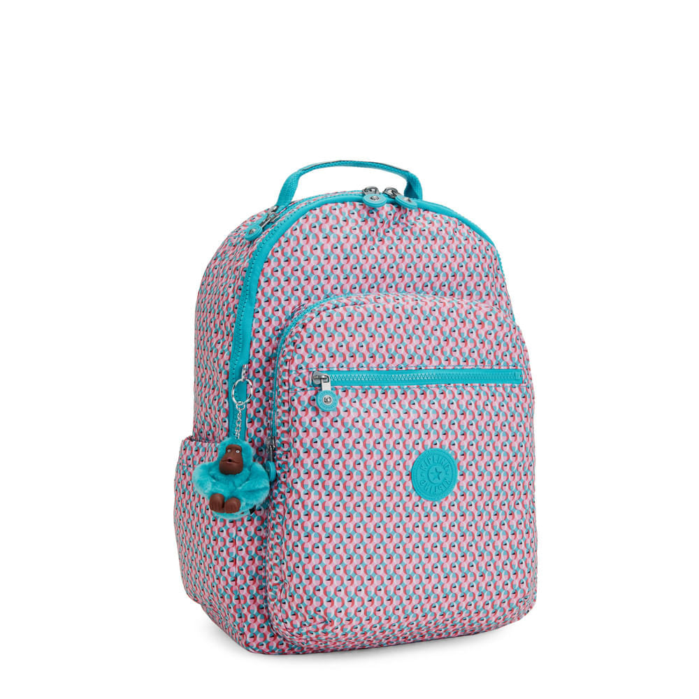 Mochila - Kipling - Seoul Poppy Geo