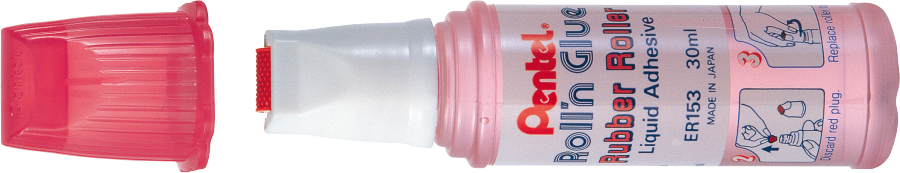 Cola - Pentel - Roll'n Glue Rosa