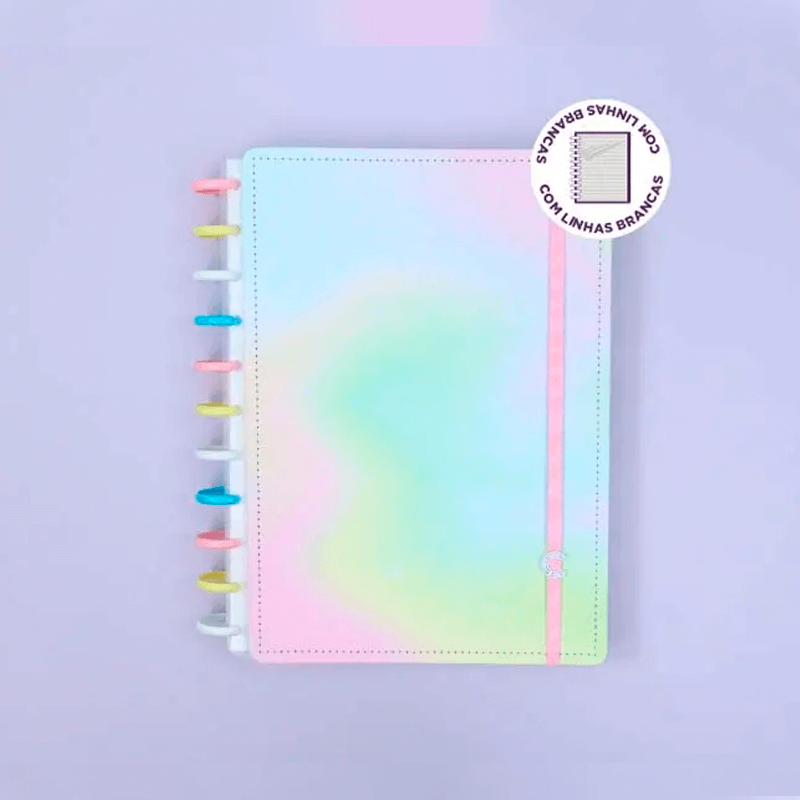 Caderno G+ - Caderno Inteligente - Candy Splash Linhas Brancas Special Edition 140Fls 90g/m²