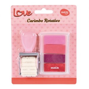 Carimbo Rotativo - Molin - Love