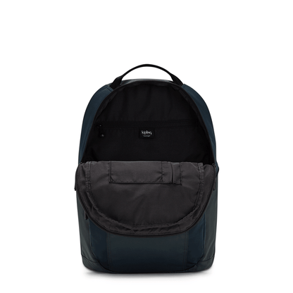 Mochila Troy - Kipling - Raw Blue Mix