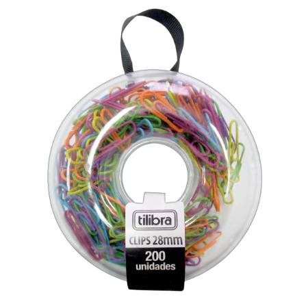 Clips Donuts - Tilibra - 28mm 200 unidades
