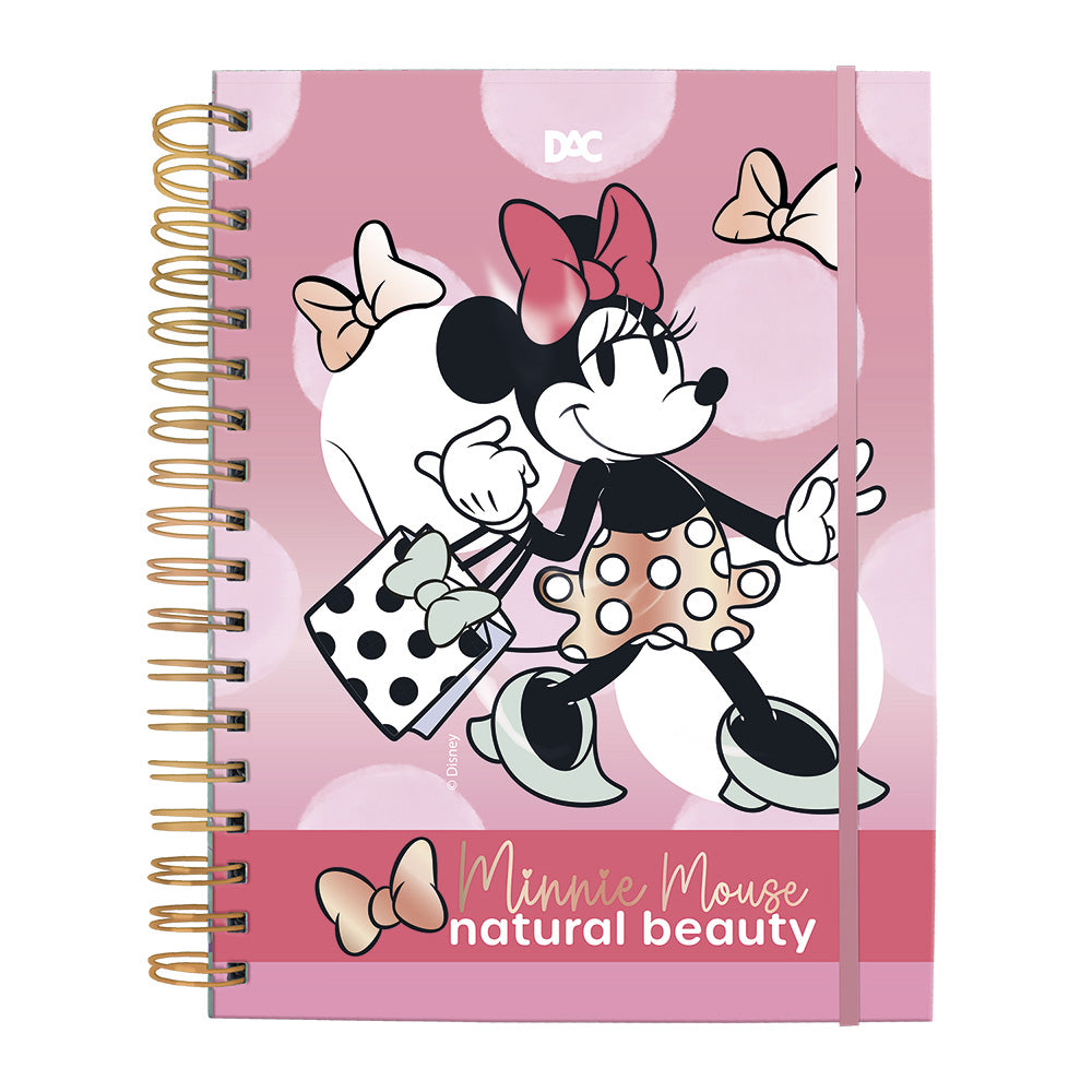 Caderno Smart Mini A5 - DAC - Minnie Mouse 80 Fls 90g/m²