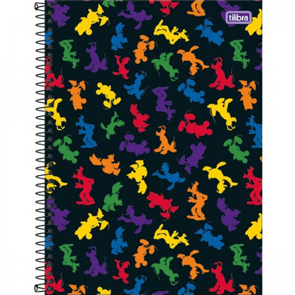 Caderno Universitário - Tilibra - Mickey 160 Folhas