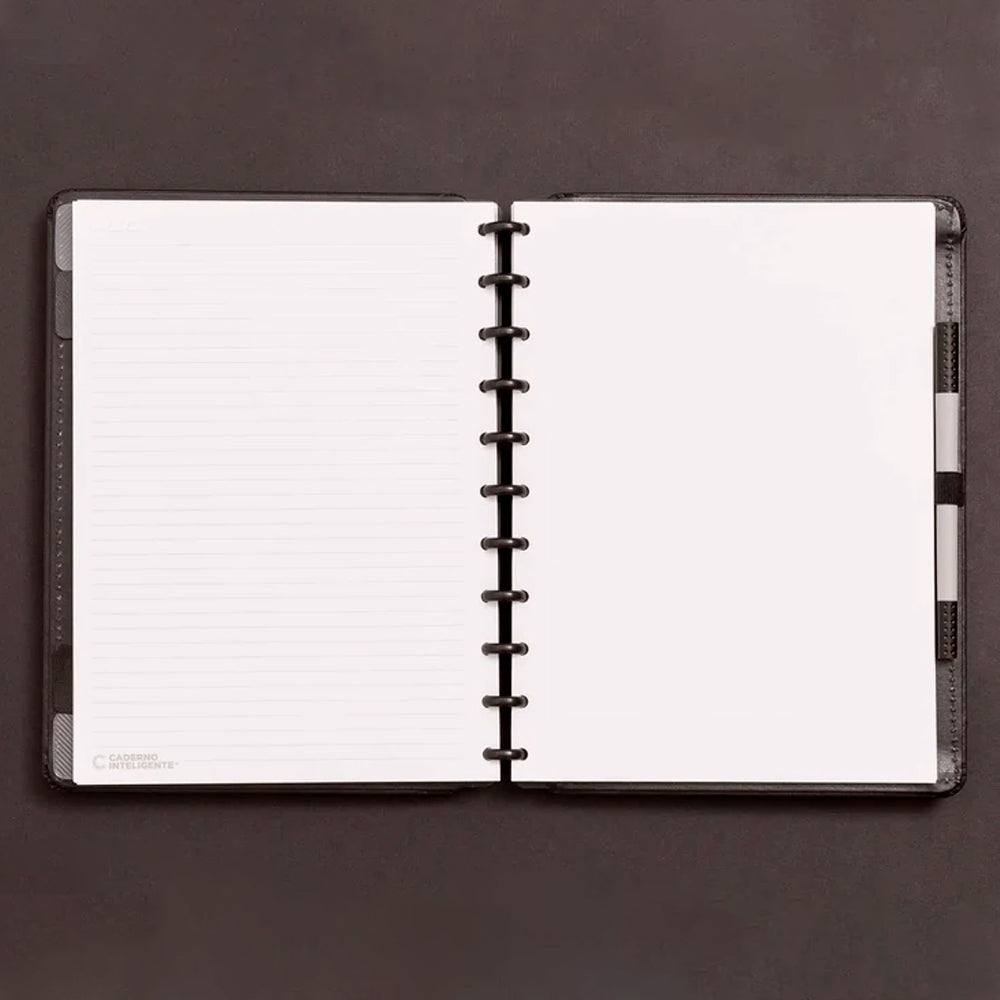 Caderno Grande - Caderno Inteligente - Black Ecológico 80 Folhas 90g/m²