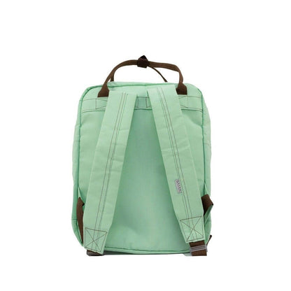 Mochila Mini Urban Quadrada - Sabra - Verde Água