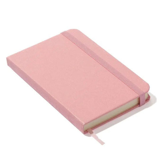 Caderneta Sem Pauta 9x13 - Cícero - Clássica Rosa Pastel