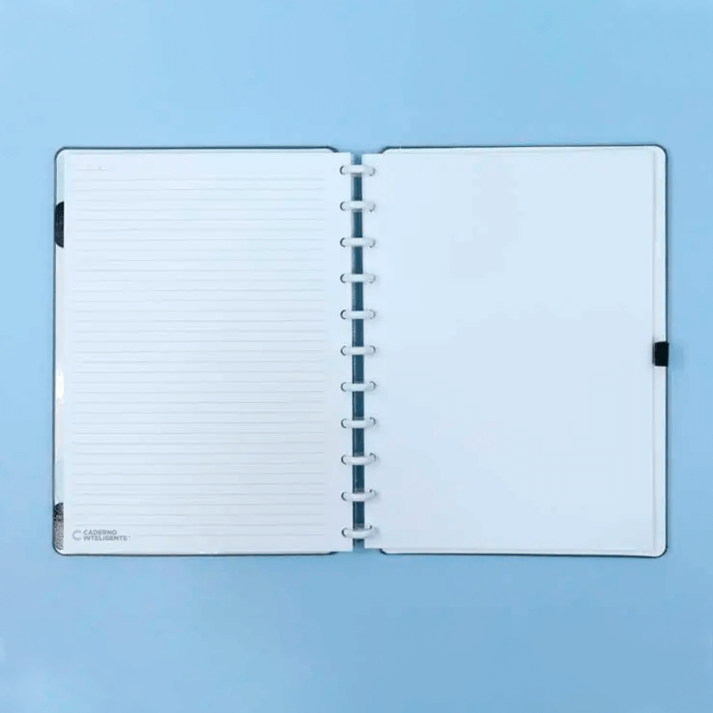 Caderno Grande - Caderno Inteligente - Cool Grey 80 Folhas 90g/m²