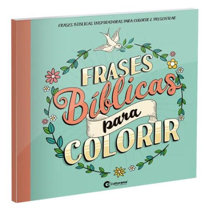 Livro para Colorir - Culturama - Frases Bíblicas para Colorir