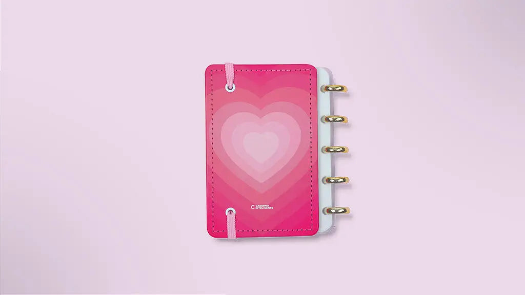 Caderno Inteligine - Caderno Inteligente - Golden Love 50 Folhas 120g/m²