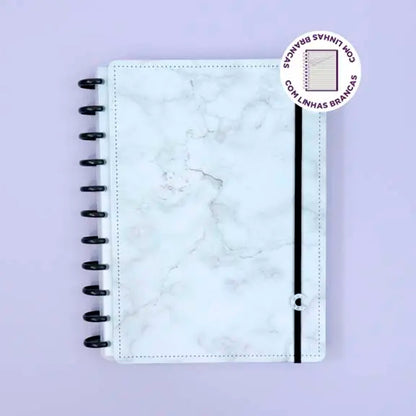 Caderno G+ - Caderno Inteligente - Bianco Linhas Brancas 140 Folhas 90g/m²