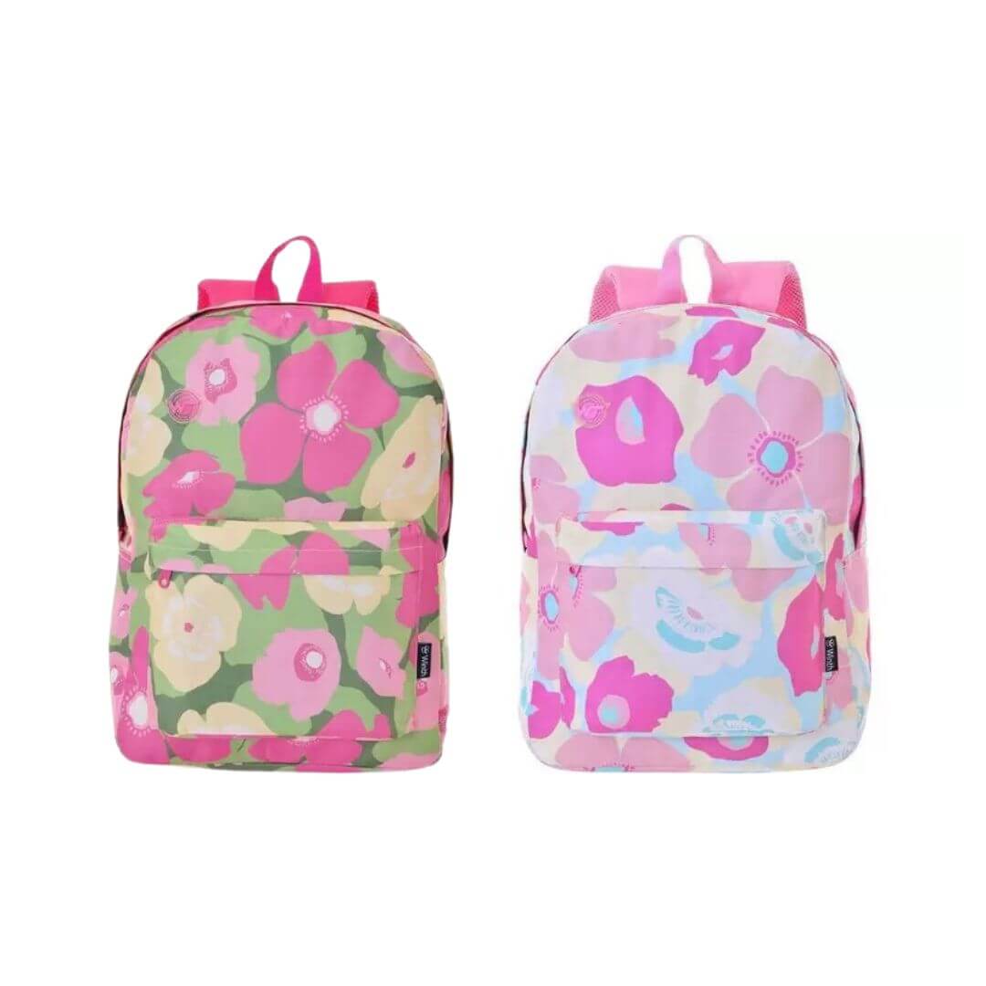 Mochila - Rocie -  Escolar Winth Floral