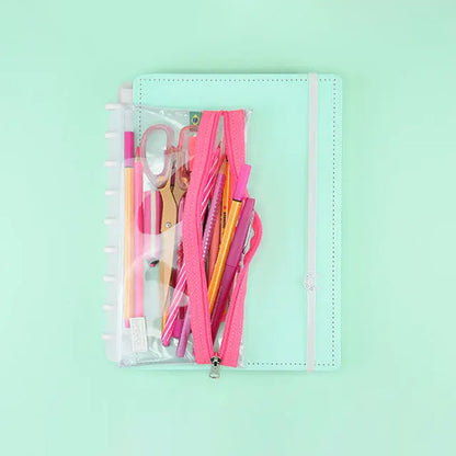 Estojo Inteligente - Caderno Inteligente - Crystal Neon Pink