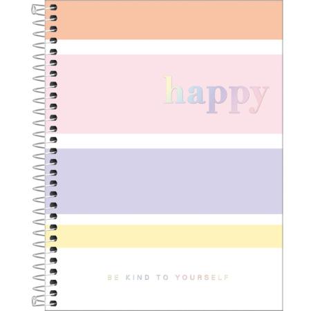 Caderno Colegial - Tilibra - Happy Color 80 Folhas