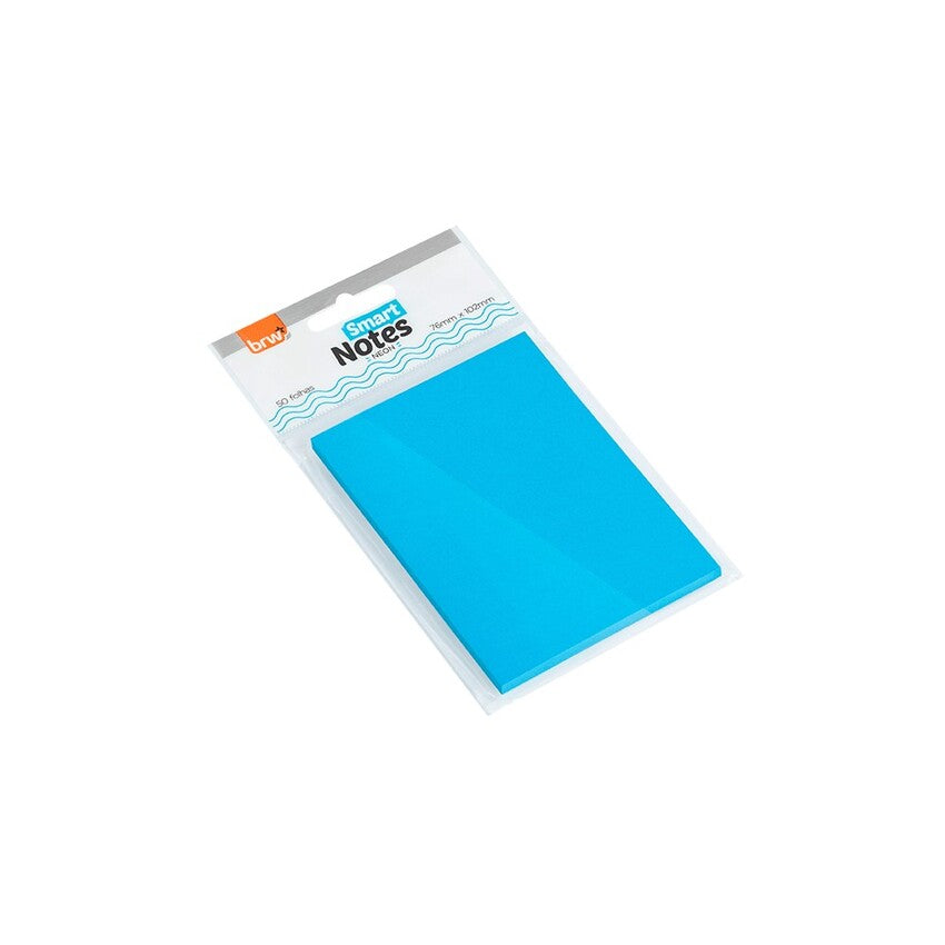 Bloco Adesivo - BRW - Smart Notes Neon 76x102mm 50 Folhas