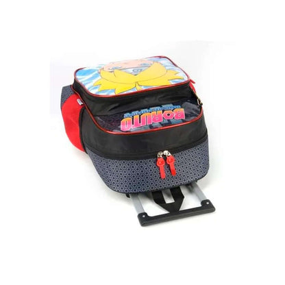 Mochila com Rodinhas - Luxcel - Boruto Preta