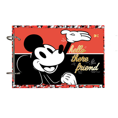 Caderno Argolado Mini - DAC - Mickey- 80F 230x155mm