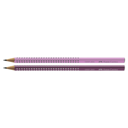 Lápis Eco - Faber-Castell - Grip Roxo e Rosa