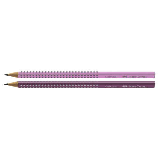 Lápis Eco - Faber-Castell - Grip Roxo e Rosa