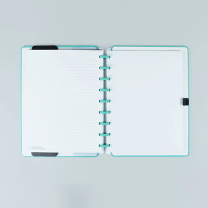 Caderno Médio - Caderno Inteligente - All Aquamarine 80 Folhas 90g/m²