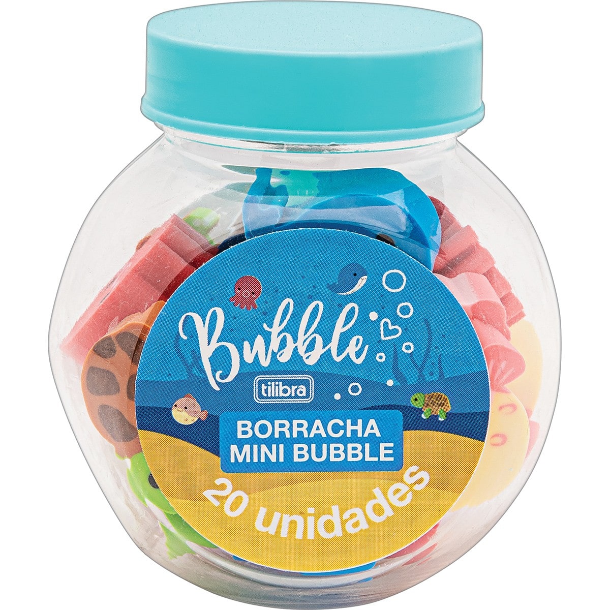 Borracha - Tilibra - Mini Bubble 20 unidades