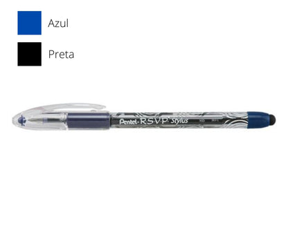 Caneta Esferográfica - Pentel - R.S.V.P. Stylus 1.0mm Ponta Touch